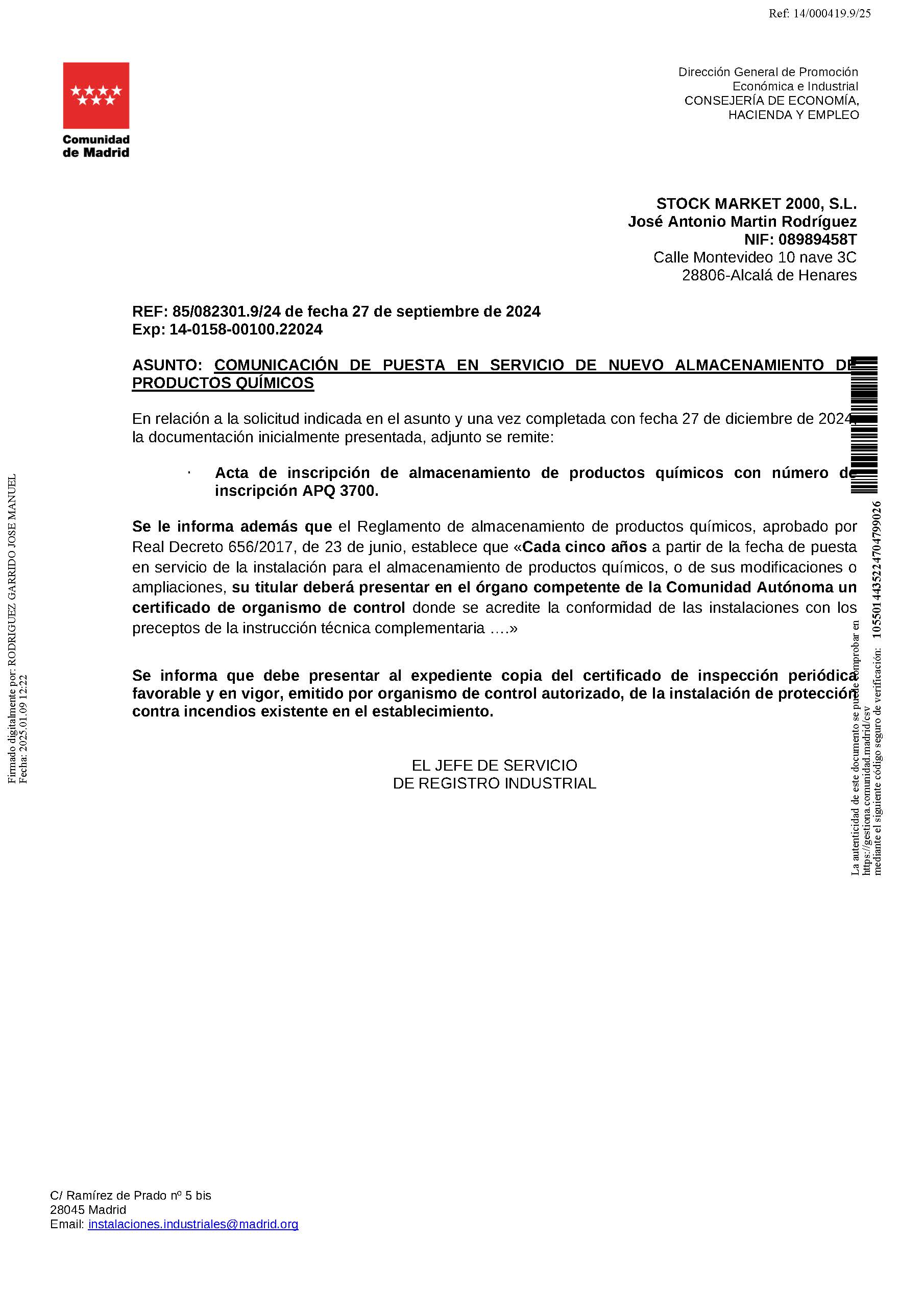INSCRIPCION APQ CERTIFICADO ENVIO ACTA APQ370023009103 ff3d 4f88 a14d c8f58bcf7acc